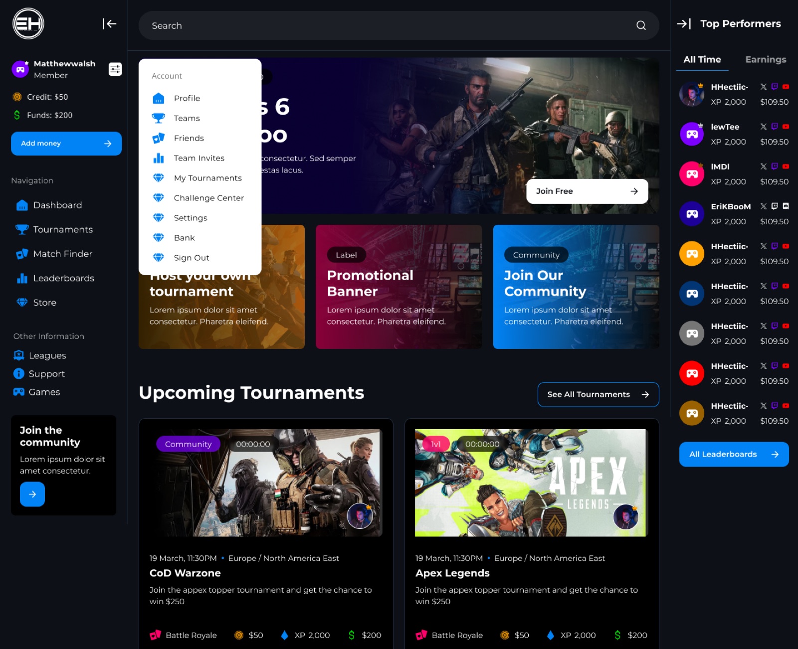The Esports Hub screenshot